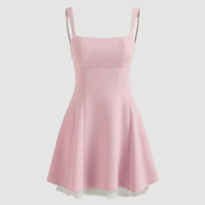 Sophia sleeveless dress in tweed